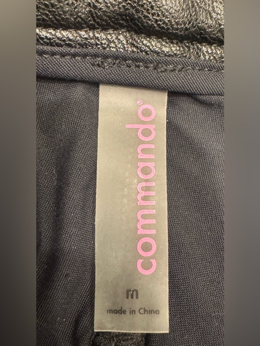 Commando Faux Leather Pant - Picture 4 of 4
